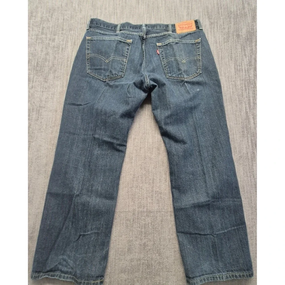 Levi's 559 Relaxed Straight Fit Jeans Men's 38x30 Medium Wash Denim Cotton
